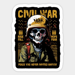 CIVIL WAR Sticker